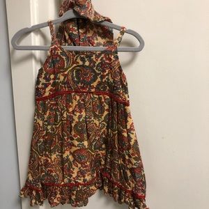 NWOT YoBaby Sz 18-24Mons Bo-Ho Print Sun Dress